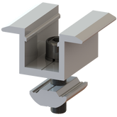 Vectis Carport Mid clamp, M8 x 30, 40mm - Rubicon Installer Portal